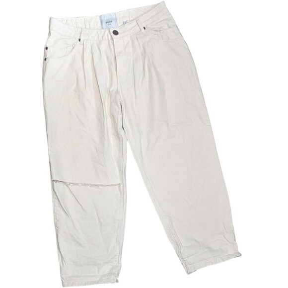 NWT OneTeaspoon Nashville Cream Smiths low waist wide leg jean 22582 size 30 - Picture 11 of 11